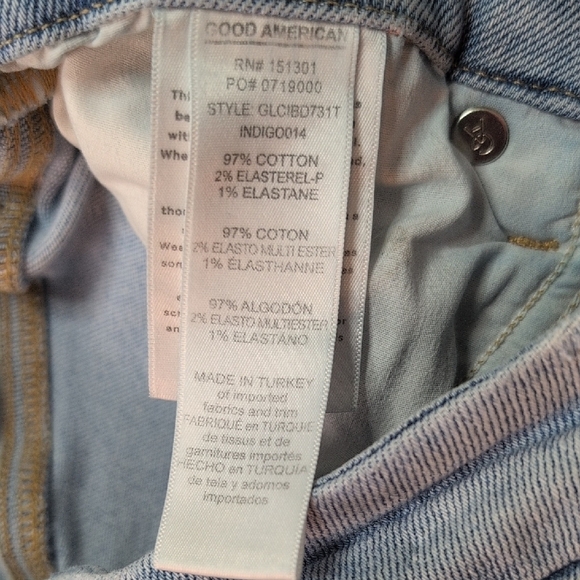 Good American Light Blue Ankle Jeans - Picture 6 of 6